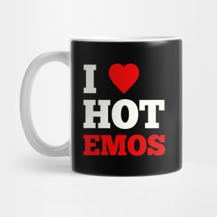 I Love Hot Emos Mug